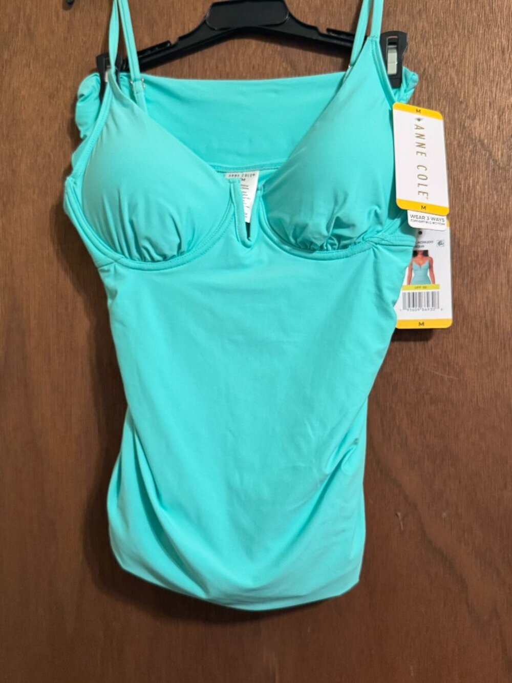 Anne Cole 2-Piece Swimsuit | Turquoise | NWT | Size M
